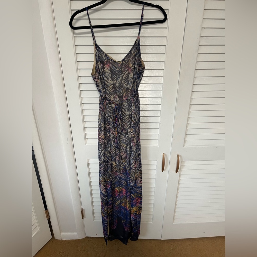 Women’s medium Charlie Grey multicolored long dress